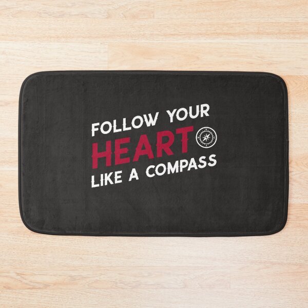 Item preview, Follow your heart like a compass designed and sold by Salimah Haji.