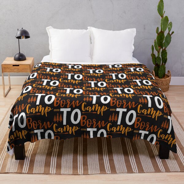Item preview, BORN TO CAMP designed and sold by GamaArtDesign.
