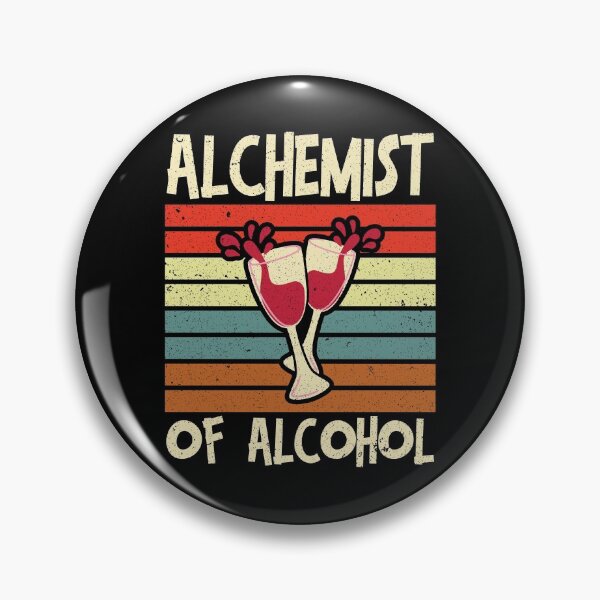 Artikelvorschau, Alchemist of Alcohol Cocktail Barkeeper entworfen und verkauft von MooonTees.