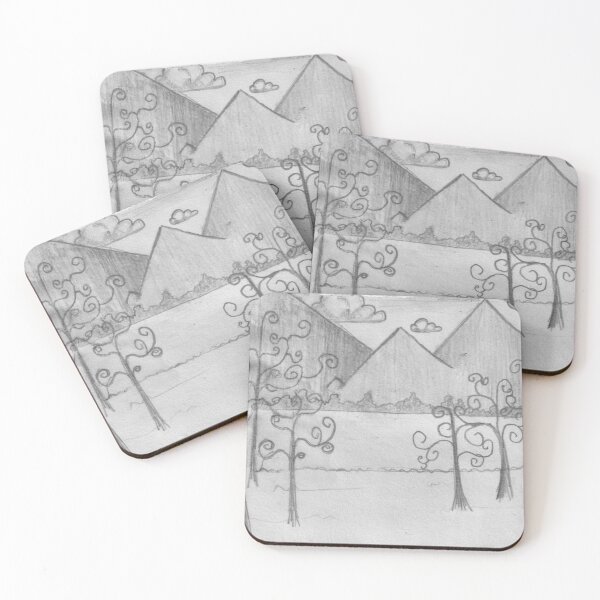 Item preview, winter mountain landscape designed and sold by CoraDaffodil.