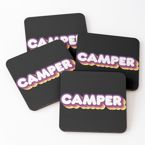 Item preview, 80s Retro Camper designed and sold by TiltedBearDsign.