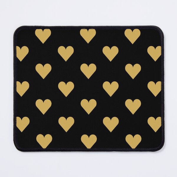 Item preview, Medium GOLD & BLACK LOVE HEARTS designed and sold by RachelMacht.
