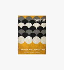 Beirut World Tour Poster Art Board