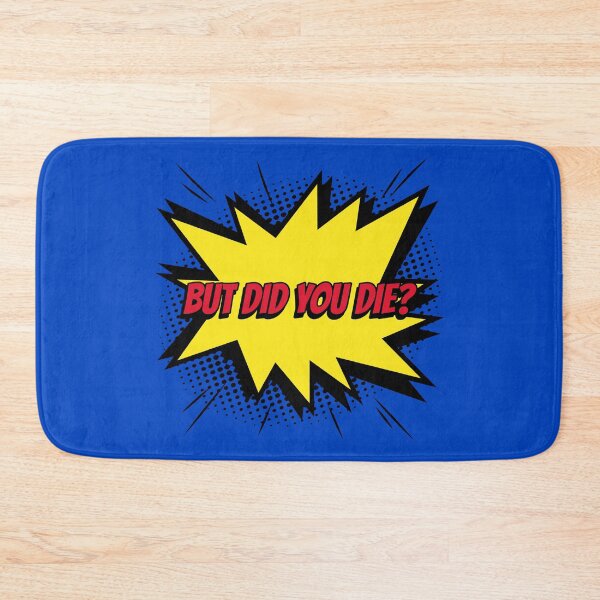 Item preview, But did you die? comic kapow style artwork designed and sold by CreatedbyJR.