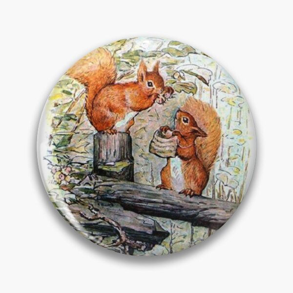Artikelvorschau, Vintage Eichhörnchen-Print entworfen und verkauft von Eva Vincent.