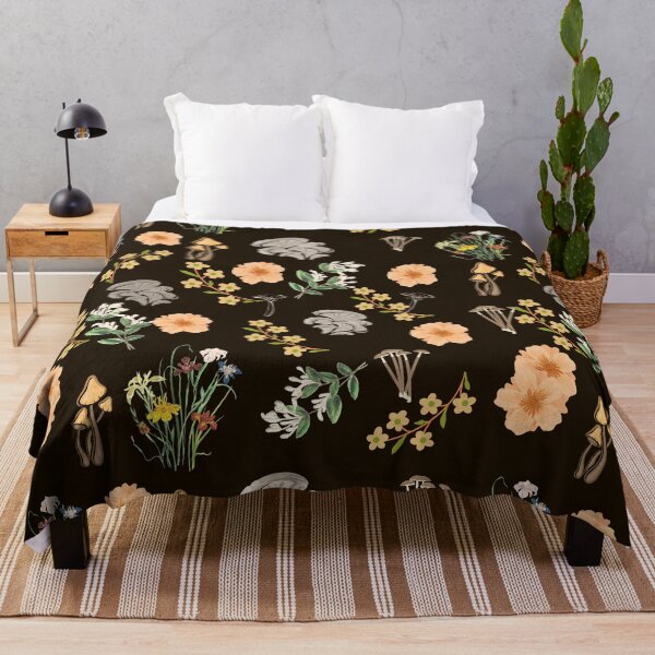 Item preview, mushrooms and flowers designed and sold by bohemedesign.