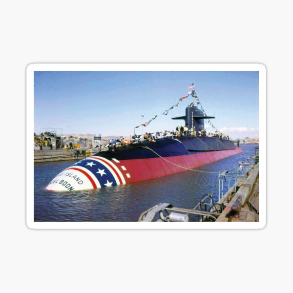 USS DANIEL BOONE (SSBN-629) SHIP'S STORE Sticker