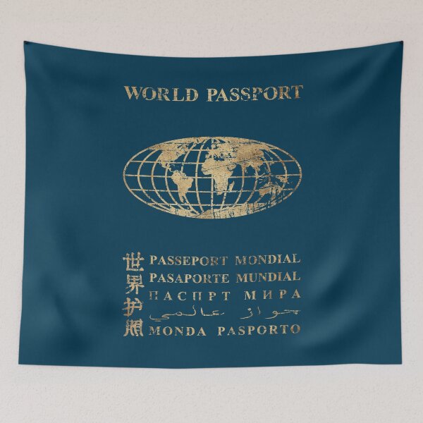 Item preview, Global Citizen Vintage Passport designed and sold by Lidra Zehcnas.