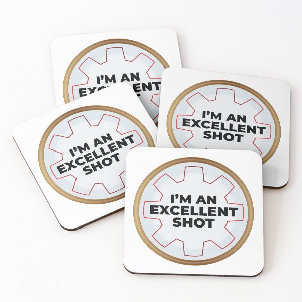 Item preview, I'm An Excellent Shot (Aim - Black) designed and sold by FilipeFerreira.