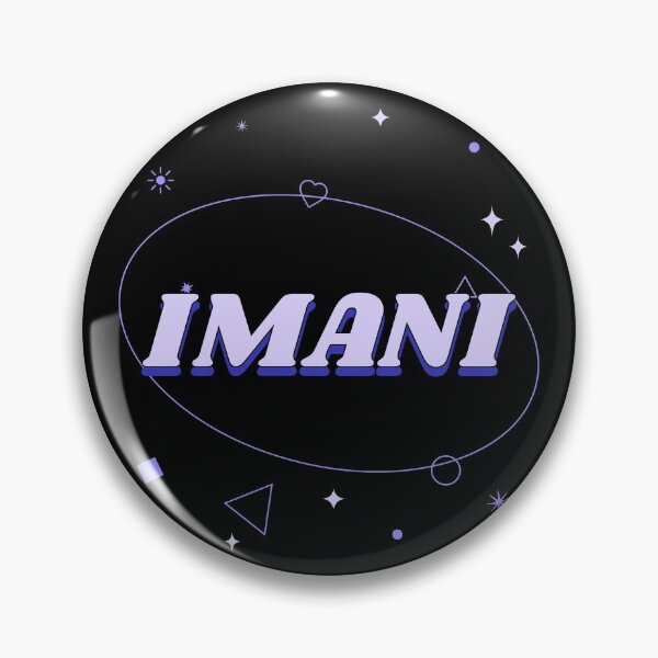 Item preview, Imani is my name purple lilac custom personalized design designed and sold by CreatedbyJR.