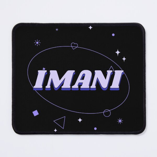 Item preview, Imani is my name purple lilac custom personalized design designed and sold by CreatedbyJR.