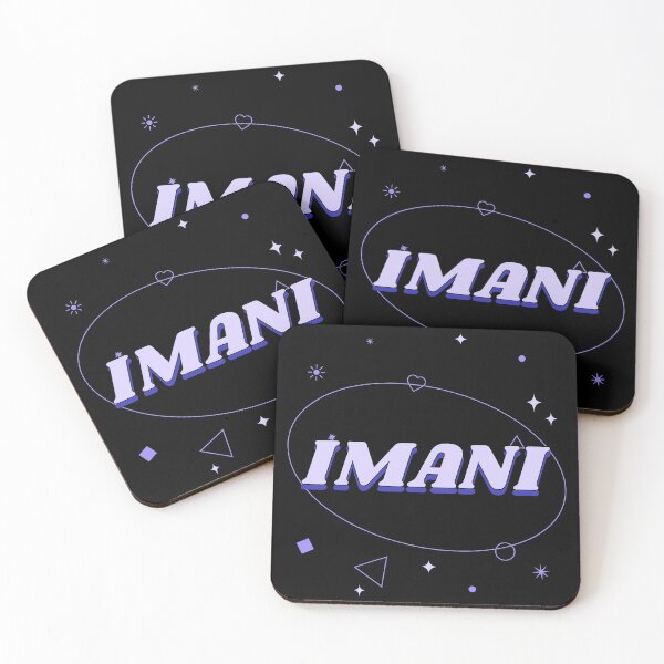 Item preview, Imani is my name purple lilac custom personalized design designed and sold by CreatedbyJR.
