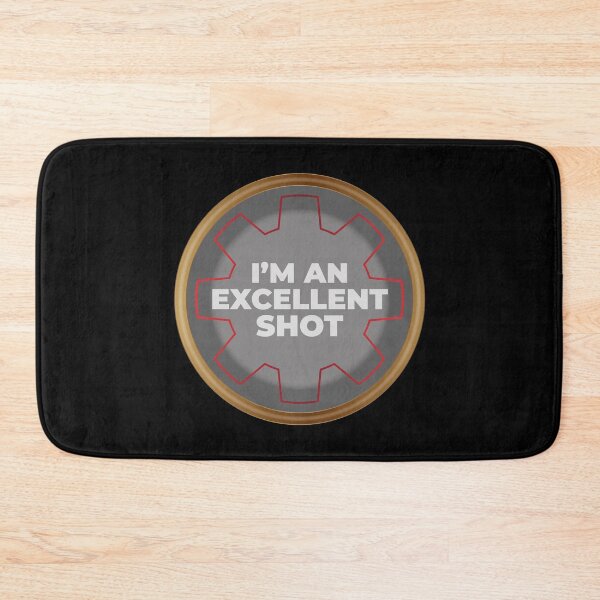 Item preview, I'm An Excellent Shot (Aim - Dark BG) designed and sold by FilipeFerreira.