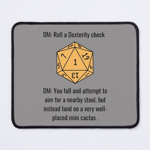 Item preview, Dexterity....Fail (Black Text) designed and sold by ArtAndTell.