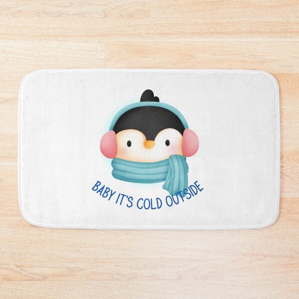 Item preview, Cute Penguin in Earmuffs designed and sold by JanesCreations.