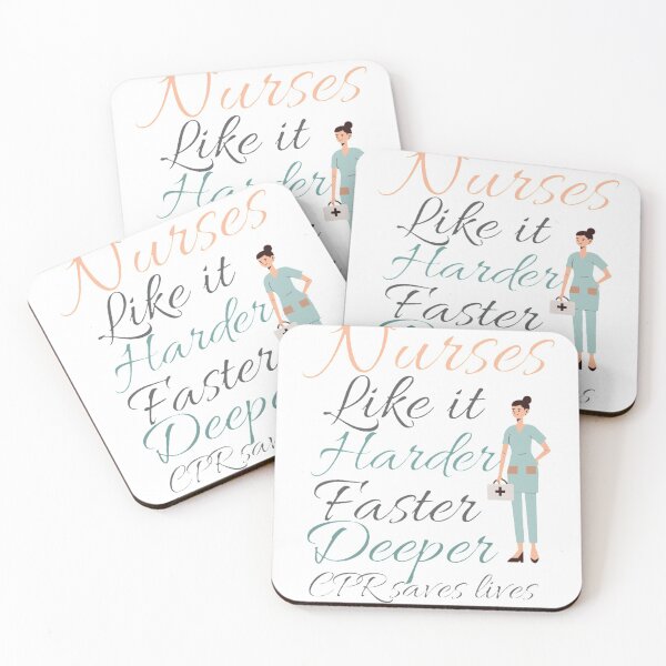 Item preview, Nurses like it harder, faster, deeper CPR saves lives designed and sold by Special-Art1.