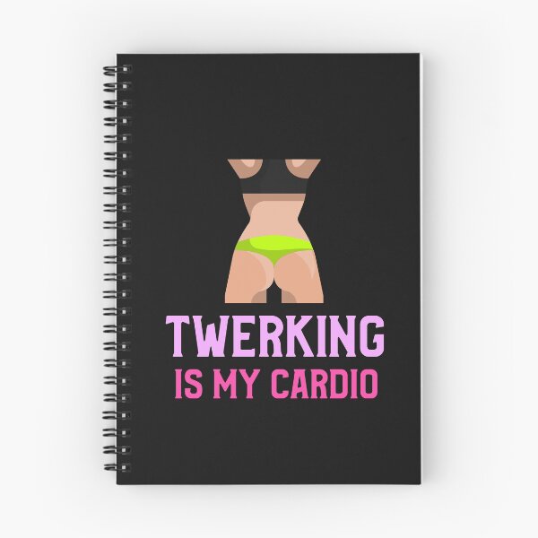 Item preview, TWERKING IS MY CARDIO FUNNY FITNESS T-SHIRT/STICKER  designed and sold by BestCoolStuff.