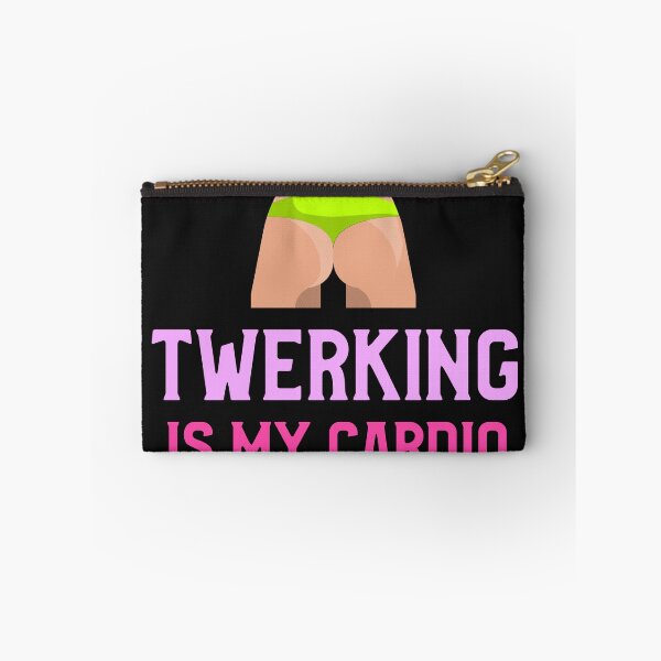 Item preview, TWERKING IS MY CARDIO FUNNY FITNESS T-SHIRT/STICKER  designed and sold by BestCoolStuff.