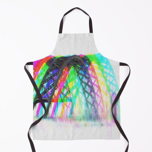 Item preview, CMYK Steel City Bridges Pop Art designed and sold by Alisonhgross18.