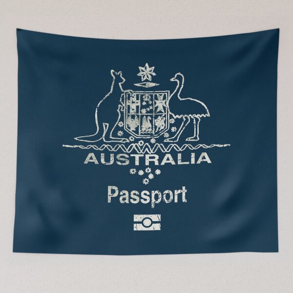 Item preview, Australian Vintage Passport designed and sold by Lidra Zehcnas.