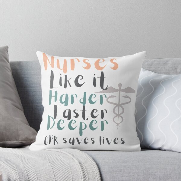 Item preview, Nurses like it harder, faster, deeper CPR saves lives designed and sold by Special-Art1.