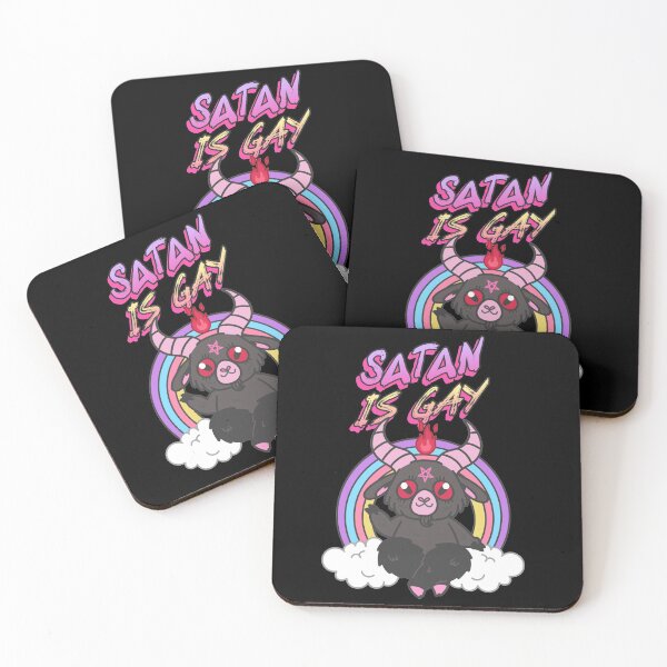 Item preview, Satan Is Gay  designed and sold by MelmonSquad.