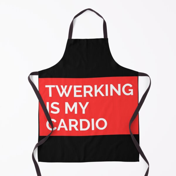 Item preview, TWERKING IS MY CARDIO FUNNY FITNESS T-SHIRT/STICKER designed and sold by BestCoolStuff.