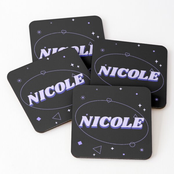 Item preview, Nicole is my name purple lilac custom personalized design designed and sold by CreatedbyJR.