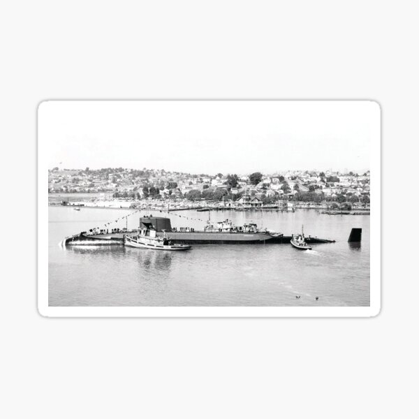 USS ANDREW JACKSON (SSBN-619) SHIP'S STORE Sticker