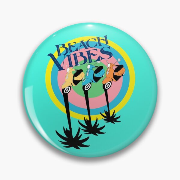 Item preview, Beach Vibes and Scooters designed and sold by DrollDesigns.