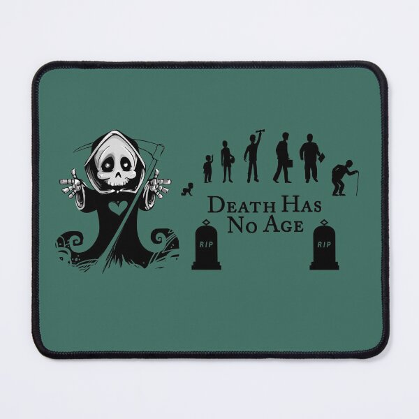 Item preview, Death has no age t-shirt design. designed and sold by 2050-STYLE.