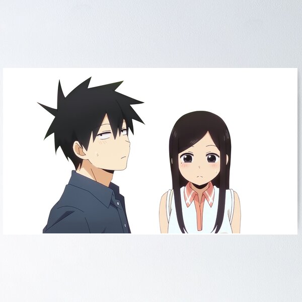 Anime Senpai Ga Uzai Kouhai No Hanashi Igarashi Futaba Sakurai Touko  Cosplay Poster Scroll Mural Wall Hanging Poster Home Decor