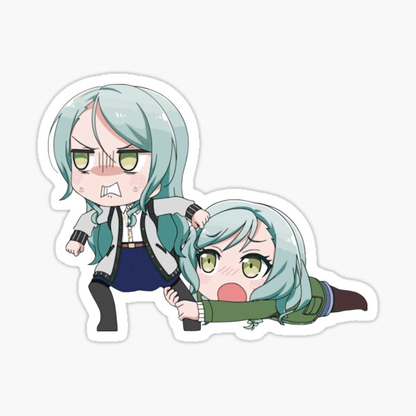 sayo and hina Sticker