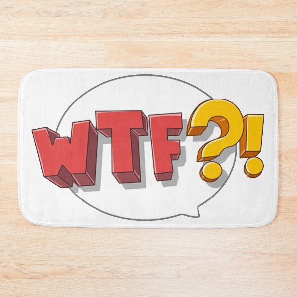 Item preview, What the fuck - WTF designed and sold by MusicSkateboard.