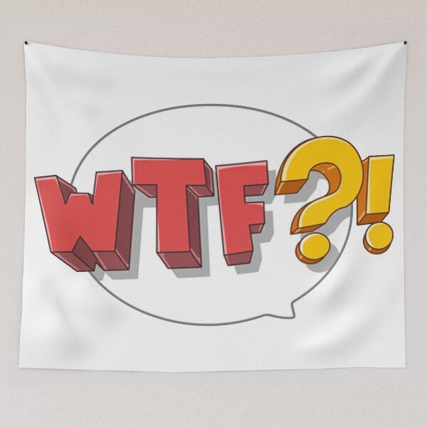 Item preview, What the fuck - WTF designed and sold by MusicSkateboard.
