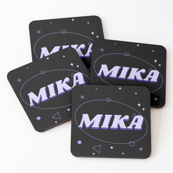 Item preview, Mika is my name purple lilac custom personalized design designed and sold by CreatedbyJR.