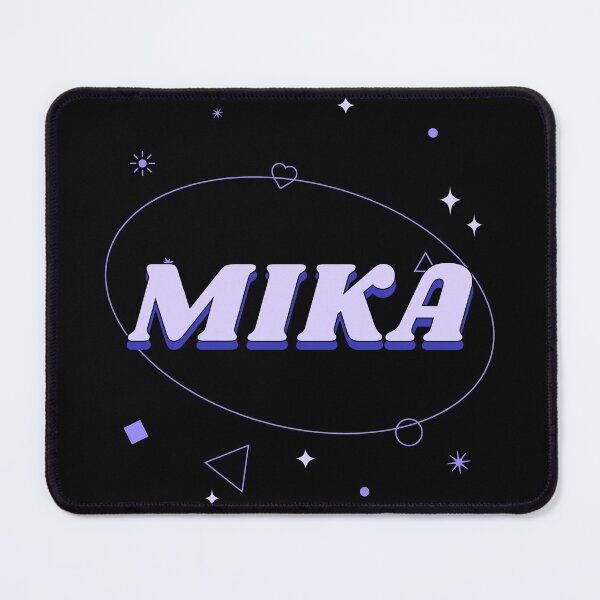 Item preview, Mika is my name purple lilac custom personalized design designed and sold by CreatedbyJR.