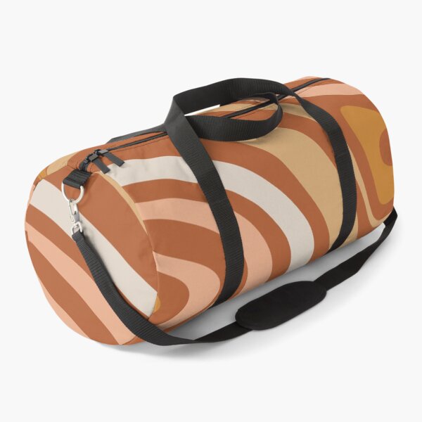 Item preview, New Groove Retro Swirls Abstract Pattern in Boho Earth Tones designed and sold by kierkegaard.
