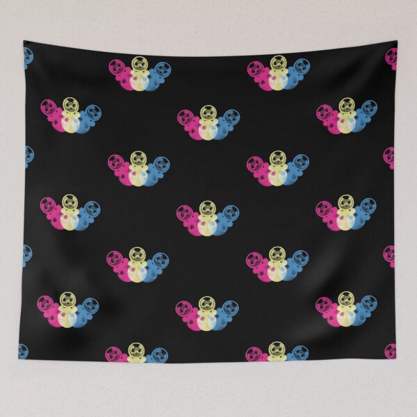 Item preview, Halftone Colorful Nevalyashka Glitch Effect designed and sold by RussianGifts.