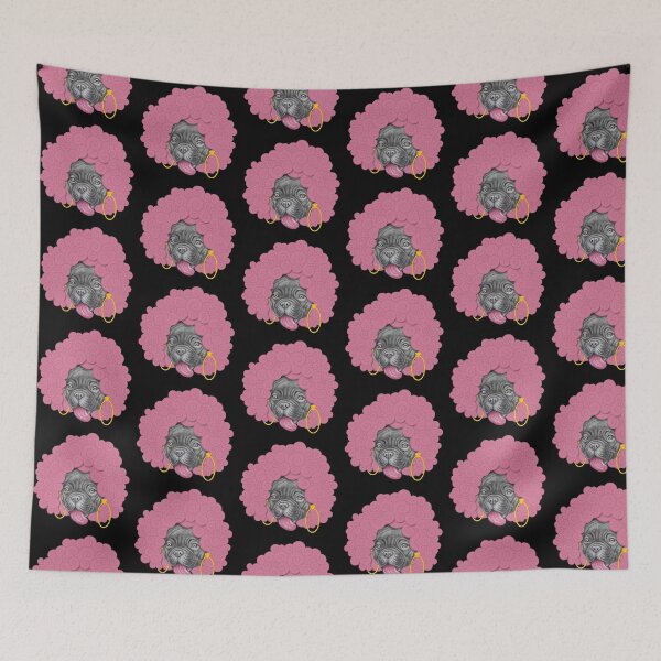 Item preview, Dog In Pink Wig designed and sold by emotions23.