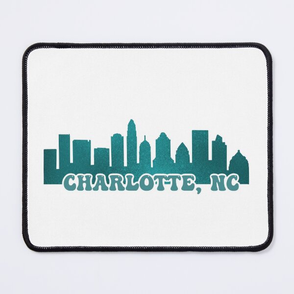 Item preview, Charlotte, NC Skyline | Blue designed and sold by jaydennleighh.
