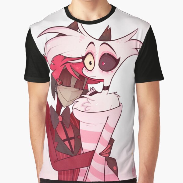 Hazbin Hotel angel dust and alastor Graphic T-Shirt