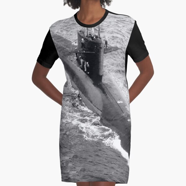 USS ALEXANDER HAMILTON (SSBN-617) SHIP'S STORE Graphic T-Shirt Dress