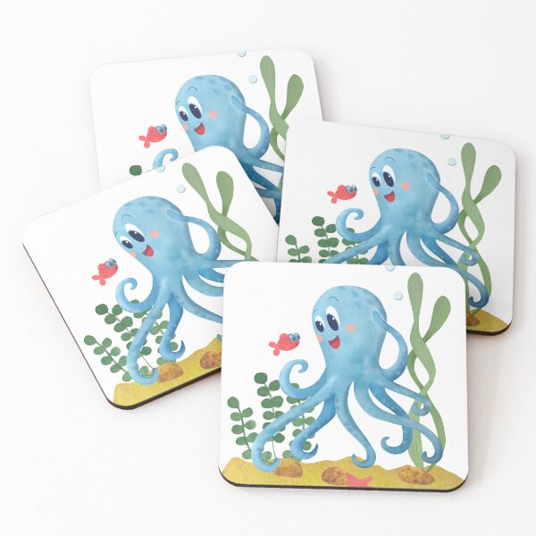 Item preview, marine inhabitants.  designed and sold by Marianna Lyakhova.