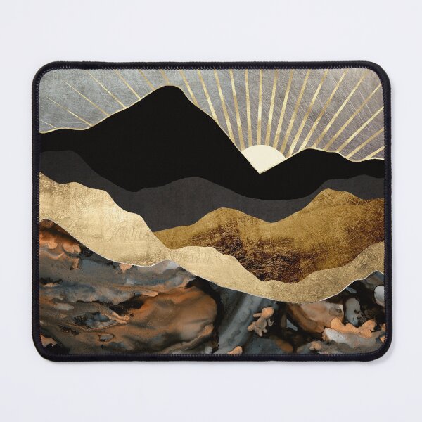 Item preview, Copper and Gold Mountains designed and sold by spacefrogdesign.