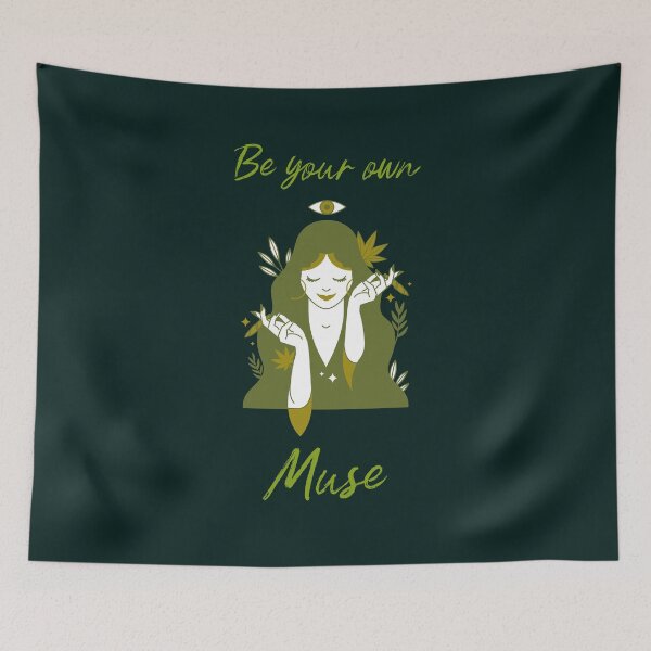 Item preview, Be Your Own Muse Text-Graphic Design Quotes designed and sold by The-Muse.