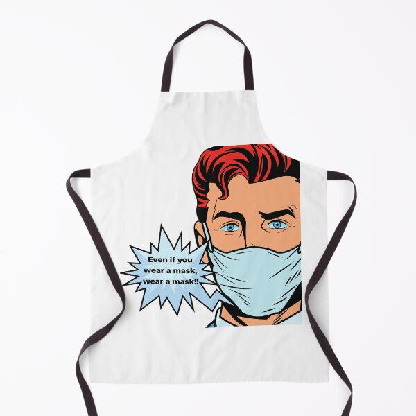 Item preview, Even if you wear a mask, wear a mask: designed and sold by Sarashelle.