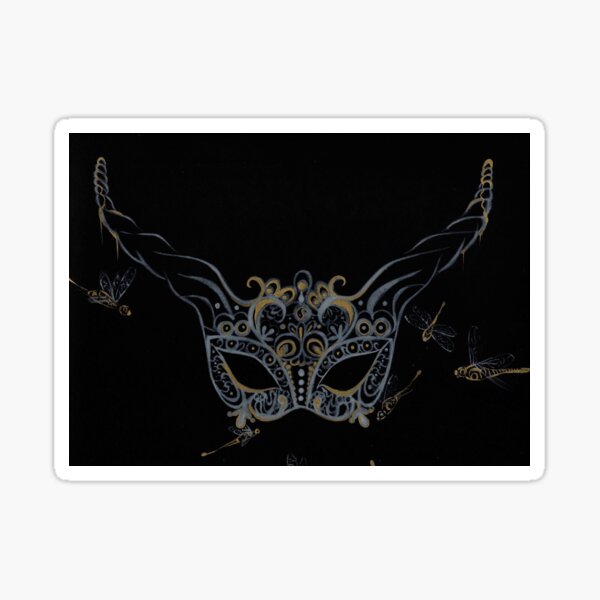 Item preview, Dragonfly Masquerade  designed and sold by 9lbPaintbrush.