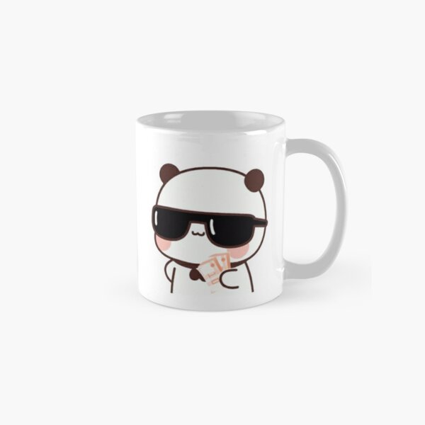 Panda And Brownie Bear Couple  Classic Mug