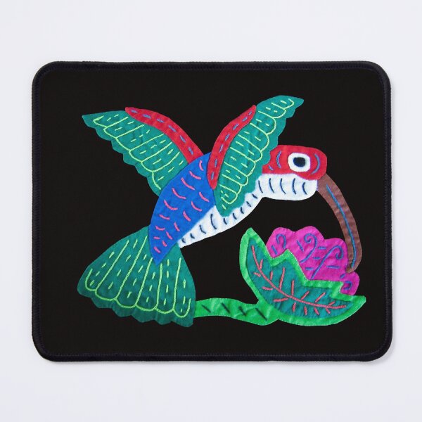 Item preview, Kuna Mola Design Birds hummingbird designed and sold by ejverf.